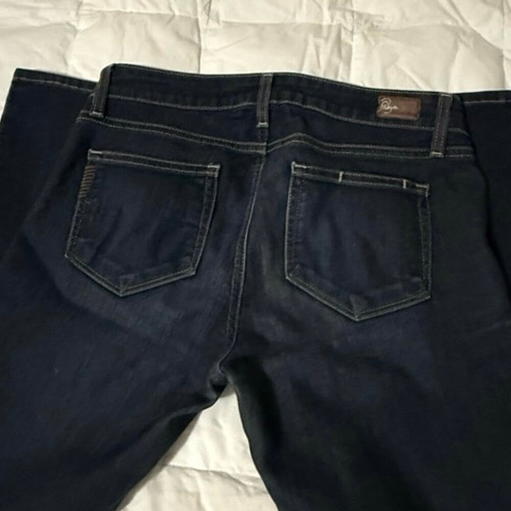 PAIGE Jeans Peg Skinny Womens Size 27 Dark Wash Designer‎ Denim Capsule
